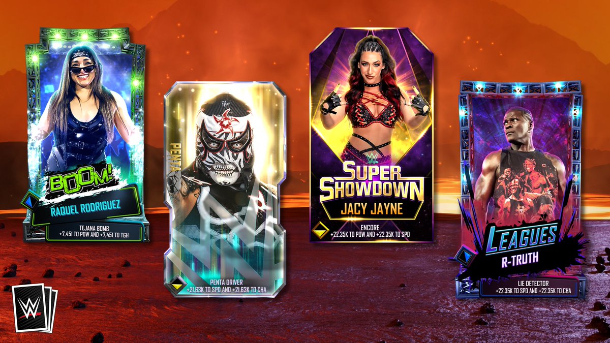 WWE SuperCard tweet media