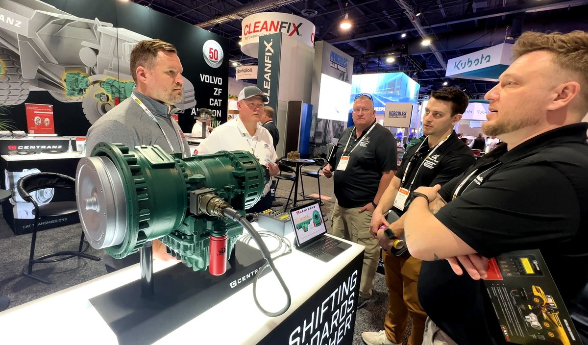 centranz's tweet photo. Talking technology with industry pros at CONEXPO. ⚙️

Stop by the Centranz booth (S80743) to see our drivetrain solutions up close and connect with our team.

And while you're at it, spin (and win) at our roulette table!

#CONEXPO #Centranz #HeavyEquipment https://t.co/Ks1Y3EhHTc