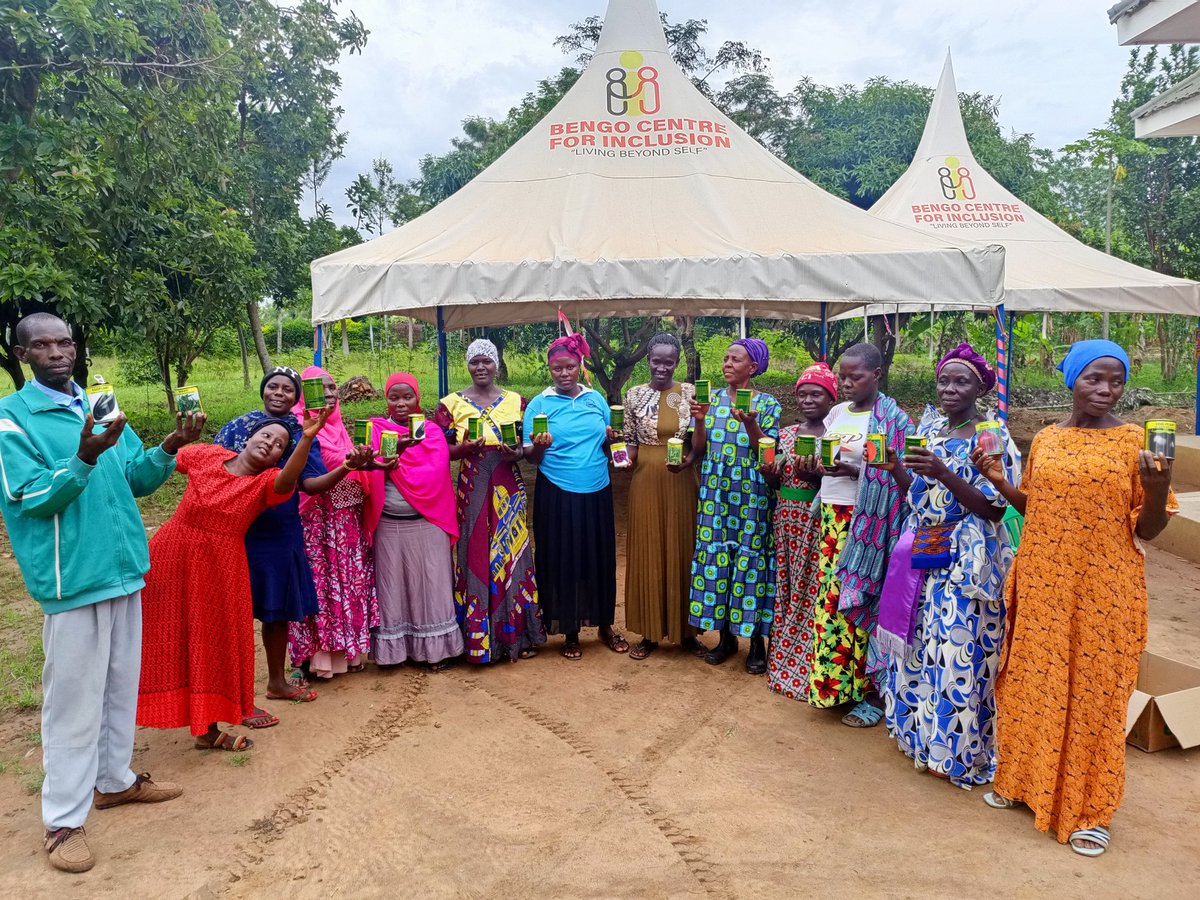 bengocentre's tweet photo. Caregivers and youths with disabilities from different sub counties today received #the_bengo_seeds_of_gold. After a compact training on backyard farming of 3 days. They can now start their gardens to boost nutrition in malnourished CYWDs and harvest extra for income generating. https://t.co/BlHPccK3nX