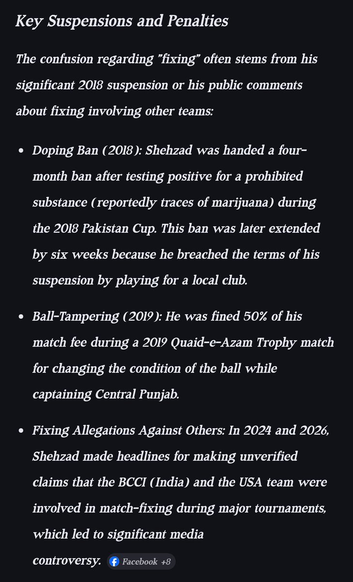 Ukron21's tweet photo. @gaandfaadtits Tells one who is banned for Fixing and Doping in Pak.. lol.. https://t.co/Lm2JtLR9A4
