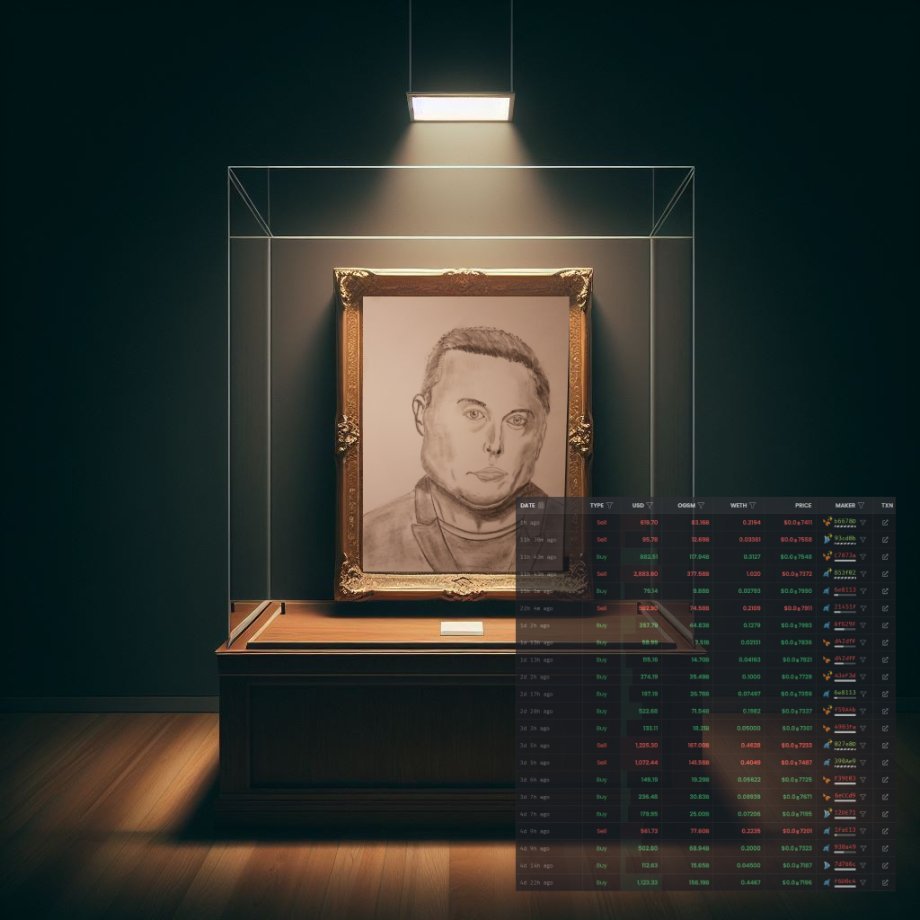 pawel_research's tweet photo. Is this art? Is this crypto? Is this performance?

Meet @ElonRWA

— A project that started with a terrible drawing of Elon Musk on Reddit.

— 2019: User "Watchieboy" posts a sketch. It's... not good. Crooked. Melting. Wrong.

— Musk sees it. His response? "It's like looking in a mirror."

— The internet does what it does. The meme is born.

2021: The acquisition

— A crypto enthusiast known as @lil_dojo buys the original artwork. Turns it into an NFT.

— A DAO forms around it. They call themselves ElonDAO.

— Their mission: turn this digital joke into something physical. Something real.

— Real World Assets (RWA) are heating up. They see an opportunity.

The physical movement begins:

— First: A three-story mural in Brownsville, Texas. Called "ElonRWall."

— Location: On the road to SpaceX's Starbase. Thousands drive past it daily.

— The message: "Ad Astra" – "To the stars." And "Occupy Mars."

— Not subtle. Not trying to be.

August 2024: The statue

— A 9-foot bust of Elon Musk. Based on that same terrible drawing.

— Made of foam and fiberglass. Painted to look like bronze.

— Loaded onto a flatbed trailer. Hitched to a Cybertruck.

— Parade through Brownsville. Cameras rolling. Internet losing its mind.

— Local resident's reaction: "I hate him" – but she filmed it. That's the point.

The mastermind:

— A French tech entrepreneur who calls himself "Louis XXII." Won't give his real name.

— His philosophy: "We wanted to bring this meme into the real world. How could we have an impact?"

— "We are a bunch of guys on computers active on X. But we wanted to touch more people."

— The statue cost thousands. The mural cost more. The attention? Priceless.

The token:

— $ELONRWA. Market cap ~$1.2M. 19 billion circulating.

— Not a serious investment. But not a joke either.

— Holders vote on what happens next. Gallery exhibitions. More statues. More weirdness.

— The original sketch sits in a safe. Owned by the DAO. Represented on-chain.

Elon's reaction (or lack thereof):

— He acknowledged the drawing in 2019. Called it a mirror.

— Since then? Silence. Deliberate.

— In 2022, another group built a 30-foot Musk statue. Head on a goat. Riding a rocket. Sent to Tesla HQ.

— Musk ignored it completely.

— ElonRWA knows this. They don't expect his attention. They don't need it.

— The movement is bigger than one man's approval.

What this teaches:

— A bad drawing can become a movement if enough people believe.

— Physical objects cut through digital noise. A statue on a Cybertruck beats 100 tweets.

— You don't need Elon's attention. You need your community's attention.

— And if you build something weird enough, the internet will do the rest.