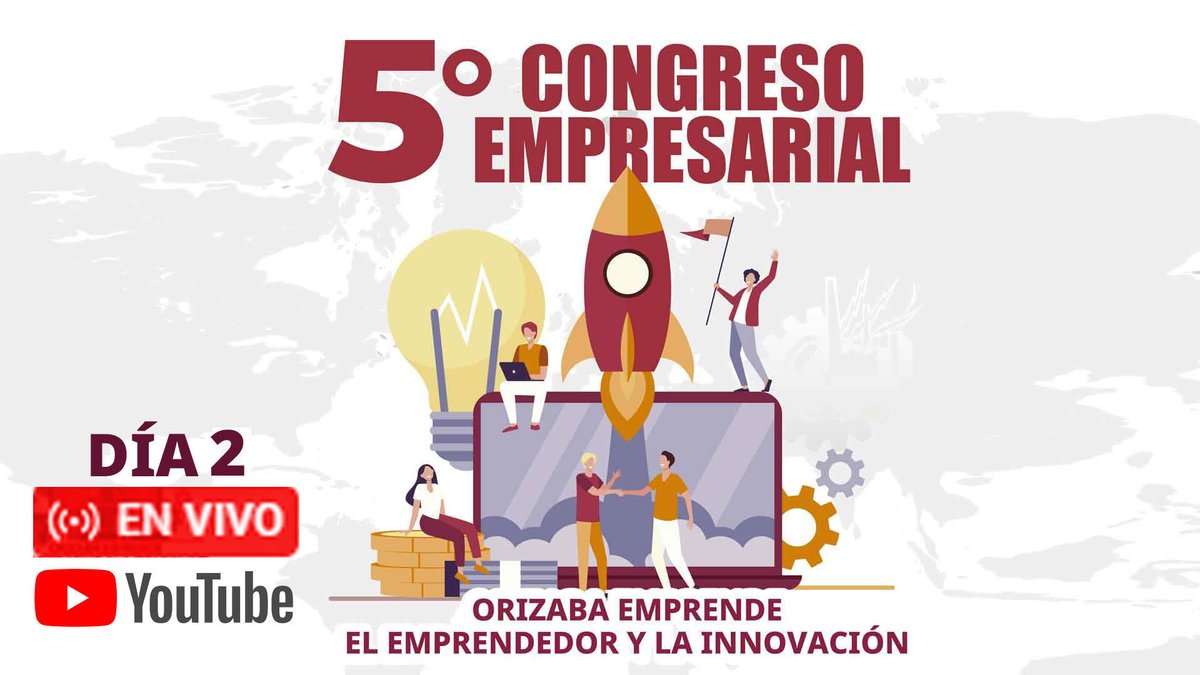 DGCFT_oficial's tweet photo. 🚨🚨DÍA 2️⃣ | 5to Congreso Empresarial, Orizaba Emprende "El emprendedor y la Innovación".
#DGCFT #CECATI #SEMS Secretaría de Educación Pública
#cecati170 CECATI 170
👇Ver transmisión a través del Canal de la DGCFT en YouTube:
https://t.co/Y7Btzj7ydn https://t.co/SK9FWkRtWK