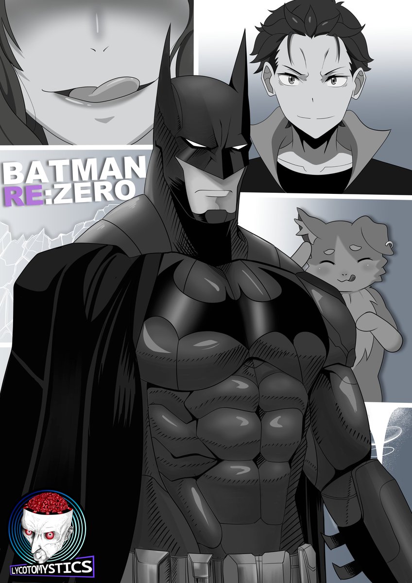 Lycotomystics's tweet photo. Happy to announce that we will be releasing a series of illustrations (light novel style) based on the BatmanXre:zero fanfic.

#fanart #batman #rezero #digitalartwork #lightnovel
#manga #comic #illustration https://t.co/A3gxqzMl1E
