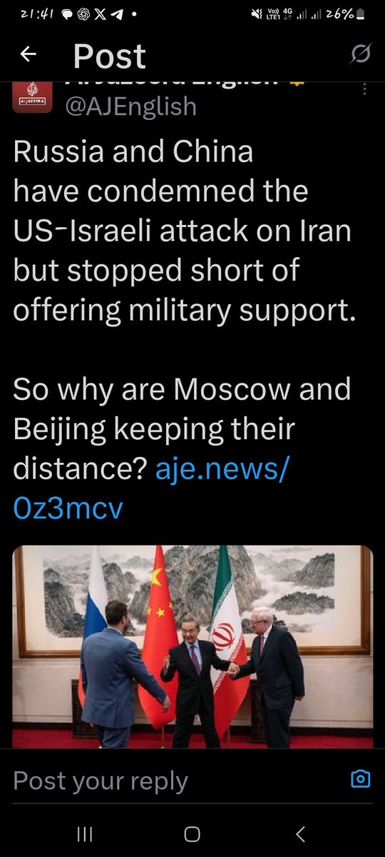 These two gentlemen should join the war rather than keeping distance to make war look interesting 😉