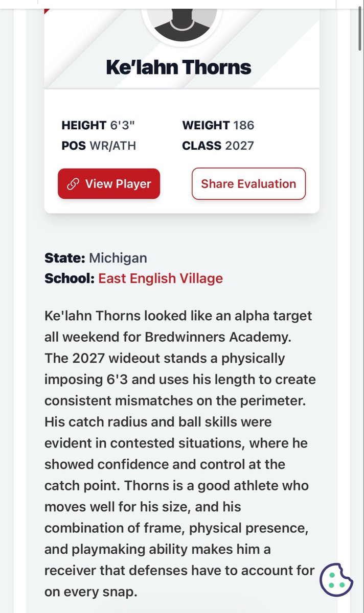Kelahn Thorns tweet media