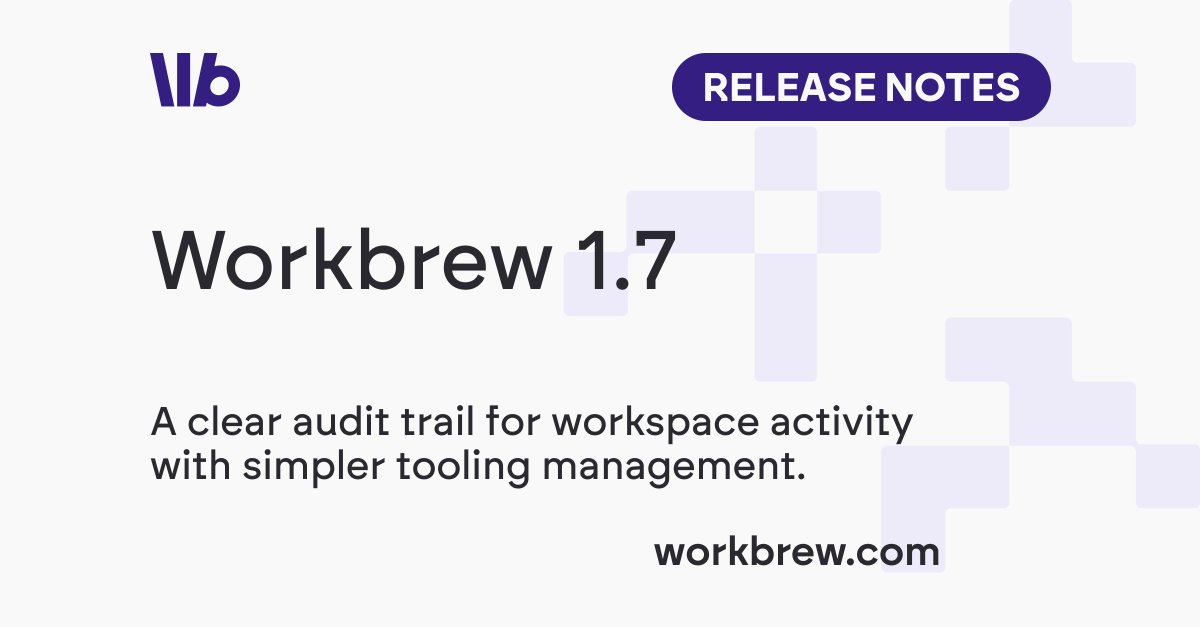 Workbrew tweet media