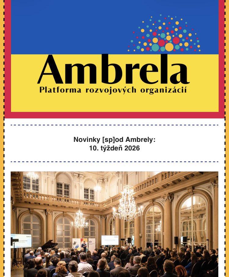 Ambrela - Platform for Development organisations tweet media