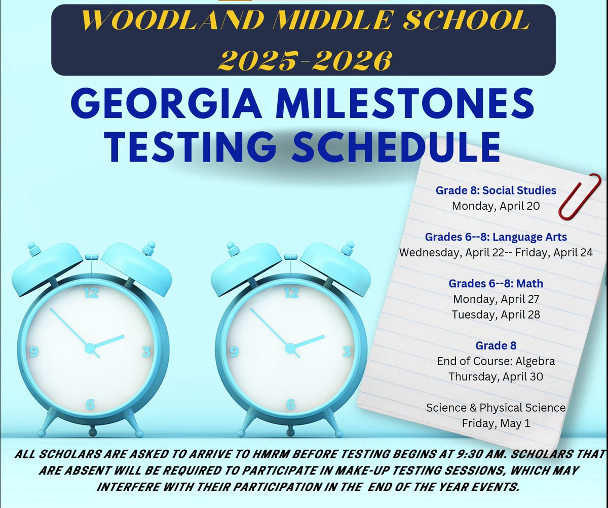 Woodland Middle School tweet media