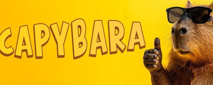 $Capybara TG is now live and will be updated to dex  Make sure to join and intergrade with the community

Link: t.me/capybara_coin_…