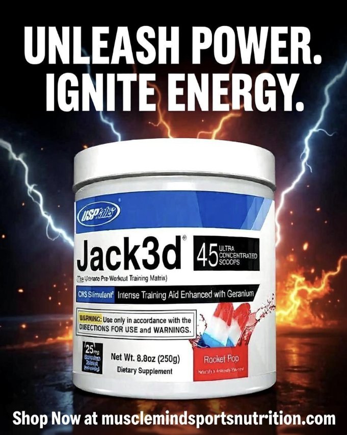 Will_MaxSports's tweet photo. USP Labs Jack3d Pre Workout with Geranium Extract is 20% off using Promo Code MAX20 at checkout. Visit https://t.co/Ao61mpphKS or call 609-334-3295 to place your order today. #preworkout #bodybuilding #NitricOxide #dmha #musclemass #musclepumps #exercise #fitness #workout https://t.co/7ZeNbxbgEj