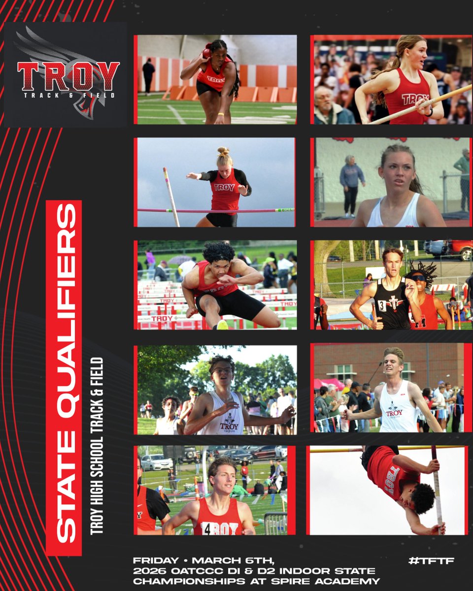 Troy Track & Field and XC (OH) tweet media