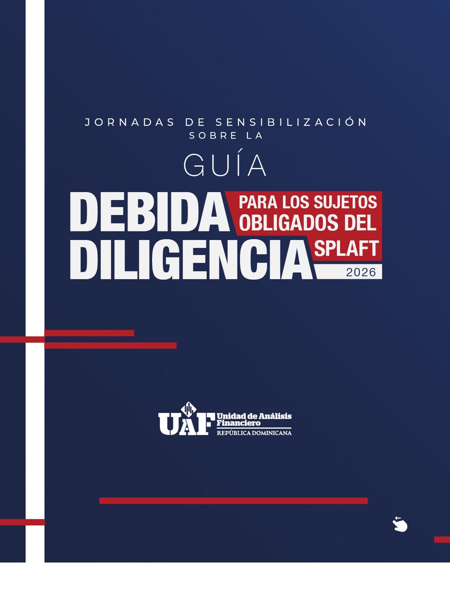 Unidad de Análisis Financiero UAF_RD tweet media