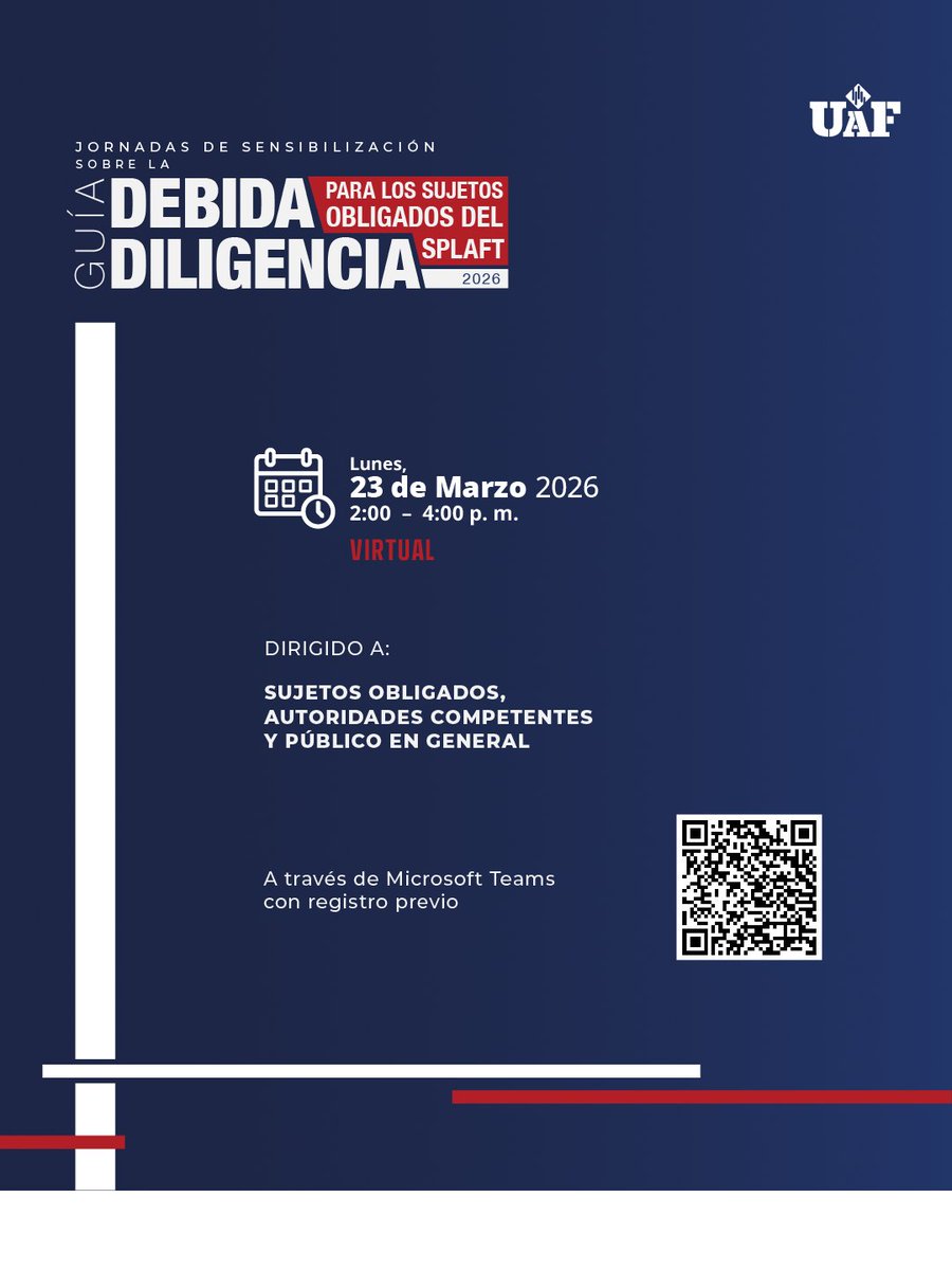 Unidad de Análisis Financiero UAF_RD tweet media