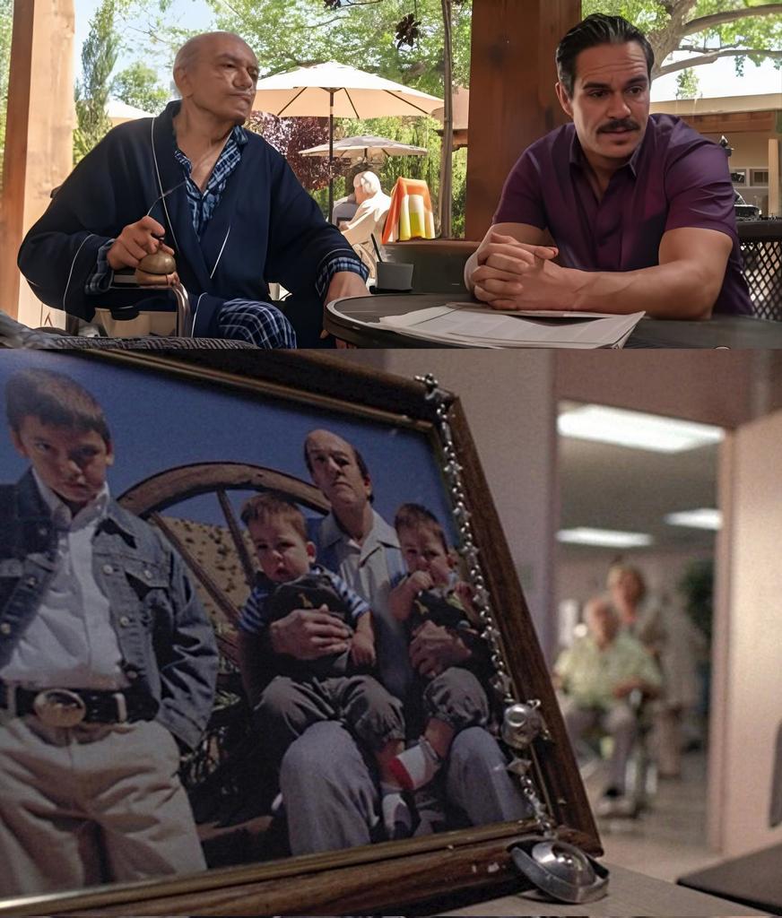 TheCineprism's tweet photo. When you really step back and look at the Salamanca family across Breaking Bad and Better Call Saul, it stops feeling like just another “crazy cartel family.” It starts to look more like generational trauma shaped by extreme violence.

Hector Salamanca likely spent around 15 years in San Quentin State Prison before the late ’80s. By the time we see him later, he talks about helping build the cartel alongside Don Eladio Vuente back in the early 1970s. And building something like that would have been incredibly bloody.

What people often forget is that Tuco Salamanca, Lalo Salamanca, and the twins Marco Salamanca and Leonel Salamanca all call Hector “Tío.” That means Hector had multiple brothers. But none of them are ever shown or properly mentioned. The most likely explanation is that they were killed during the violent cartel building years, leaving Hector as the only surviving brother, possibly because he was in prison while much of that bloodshed happened.

Imagine coming out of prison to a shattered family and then raising a group of orphaned nephews in the middle of cartel culture. In that environment it is not surprising how they turned out. Tuco grows up volatile and explosive. The twins become almost emotionless and ritualistic killers. Lalo grows into someone charming and intelligent, but terrifyingly calculating. That kind of behavior does not appear out of nowhere. It is learned.

Then there is Joaquin Salamanca, Hector’s actual grandson. When Jesse Pinkman kills Joaquin during the cartel massacre, it effectively ends Hector’s bloodline. So when Gus Fring leans in and tells Hector that Joaquin is dead, it is not just trash talk. It is the final checkmate.

In the end, the Salamancas were not just villains. They were a brutal and broken family that kept feeding itself into violence until nothing was left.

Lowkey one of the darkest family arcs in television. The real question is whether Lalo Salamanca was the most dangerous Salamanca, or whether it was Hector Salamanca all along.
