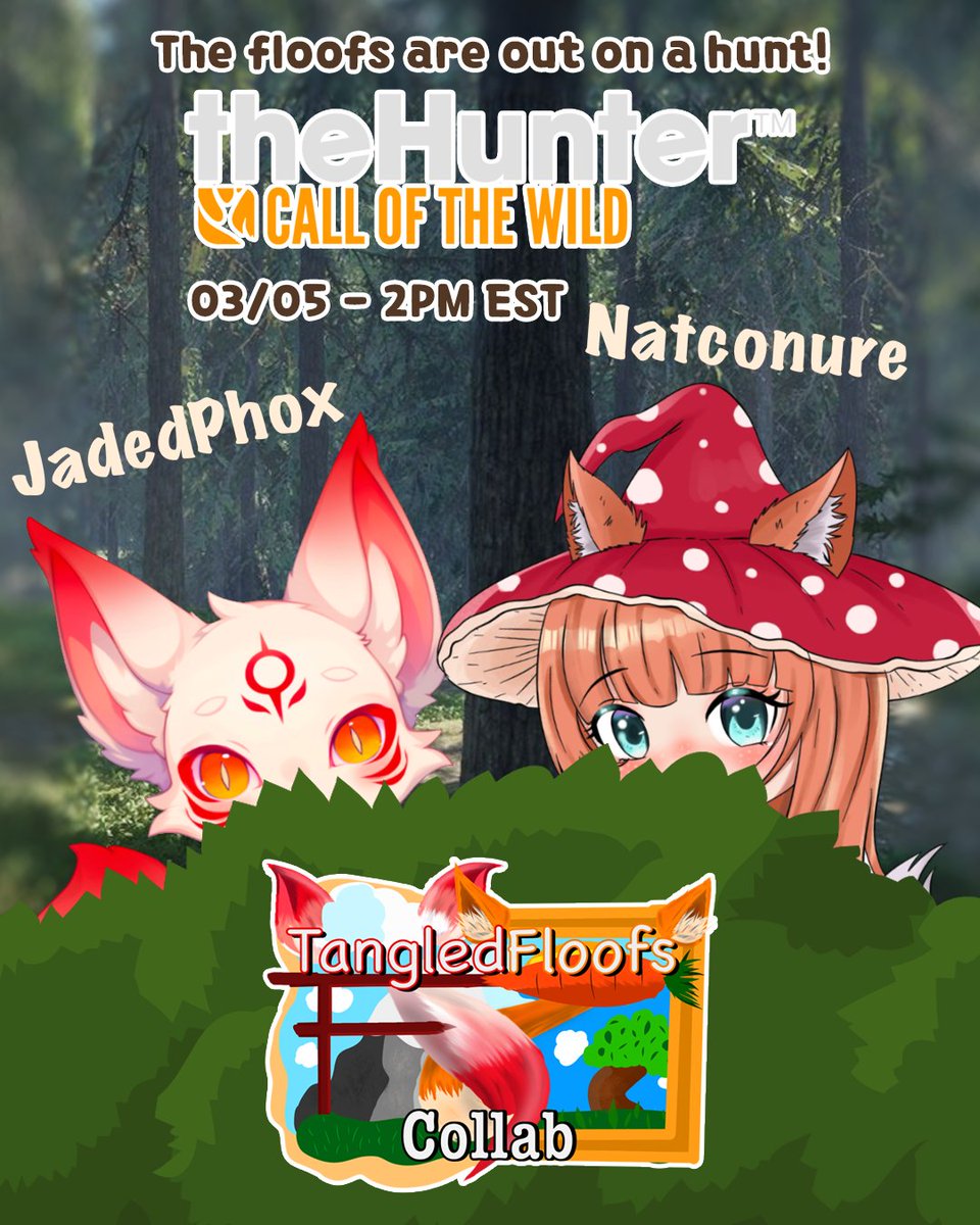natconure's tweet image. (18)+(LIVE) THE HUNTER! WITH @thejadedphox  EXCUTE ORDER 66 ON ALL DEER! (AFFILIATE) twitch.tv/natconure
#live #twitch #streamer #gaming #streaming #vtuber
