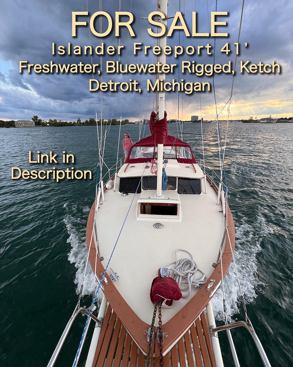 stanwilliams.com/IslanderFreepo…  Fabulous updated boat for family cruising. #Sailboat #forsale #cruising #cruisingsailboat