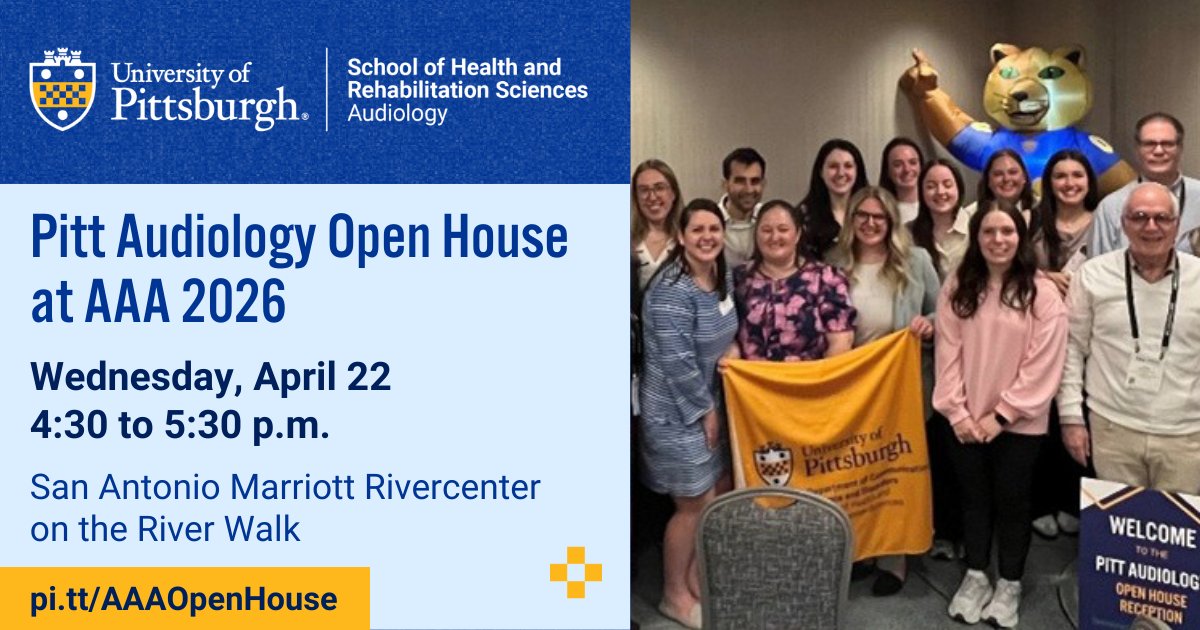 Pitt Communication Science and Disorders tweet media