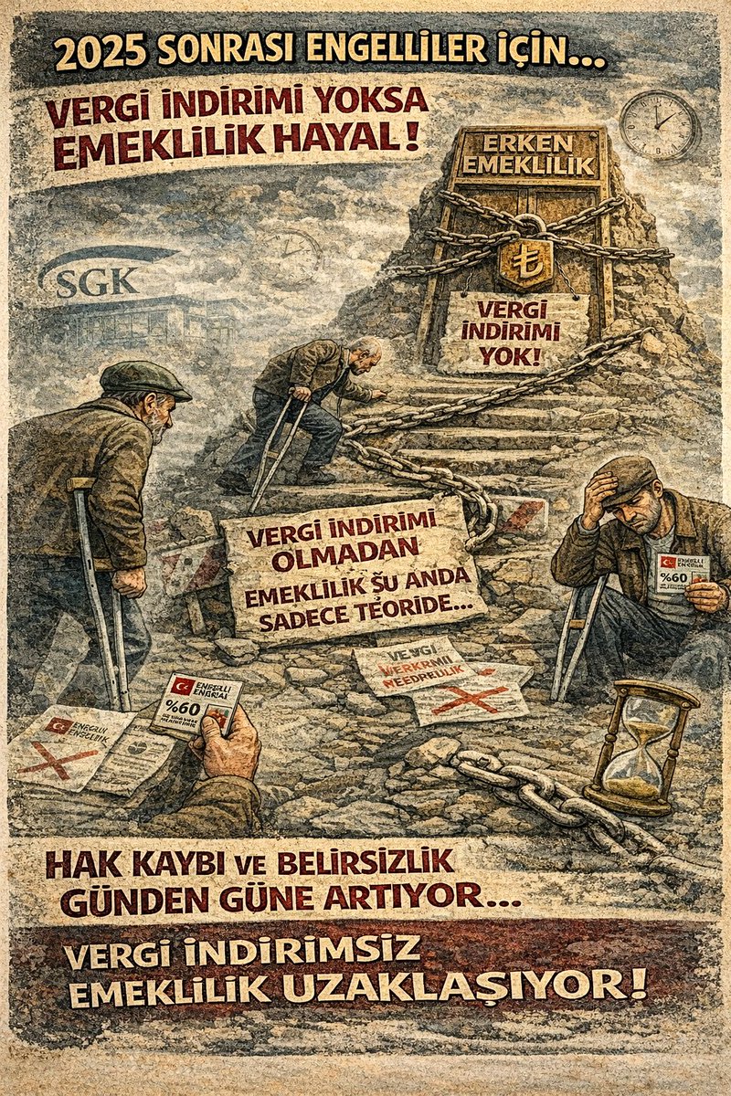 Ben engelliyim…
Bunu söylerken utanmıyorum. Çünkü bu benim seçimim değildi, kaderimdi. Ama bu kaderin içinde çalışmak da vardı, üretmek de vardı, ayakta kalmak da vardı. Ben de öyle yaptım. Herkes gibi sabah işe gittim, herkes gibi alın teri döktüm. Tek farkım, bunu yaparken iki