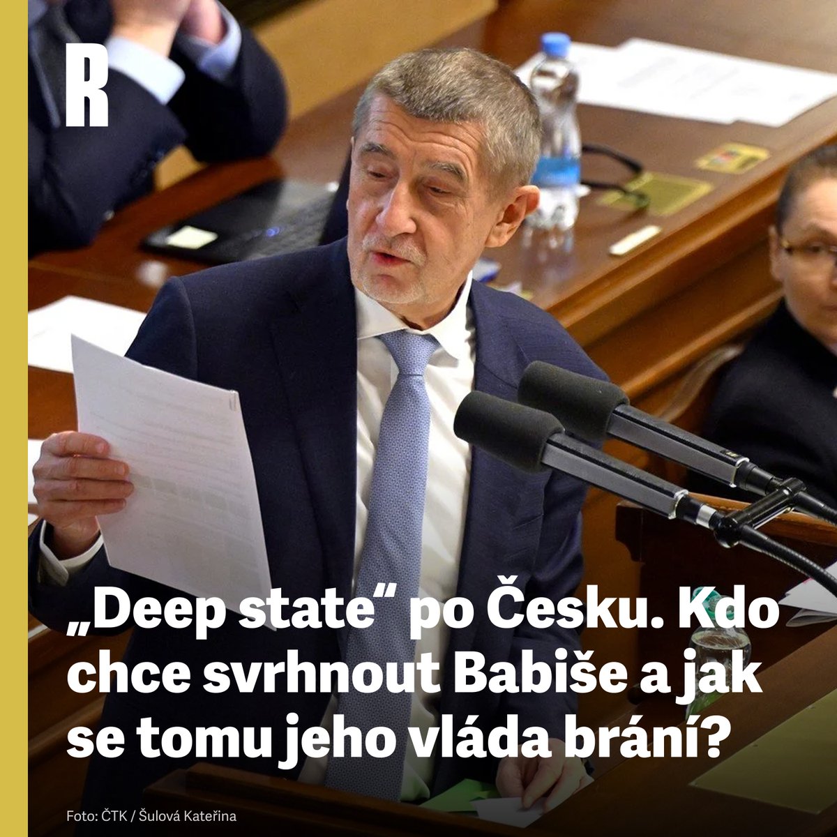 Respekt premiéra zastavuje a ptá se ho, zda by mohl rozvést, jak „deep state“ funguje a koho konkrétně by k němu přiřadil. Babiš pouze odpovídá: „Jeho součástí jste i vy, sekta Respekt!“ via <a href="/KristynaJeli/">Kristýna Jelínková</a> &amp; <a href="/FTrojan/">František Trojan</a>
👉 rspkt.cz/x/mi/300010482