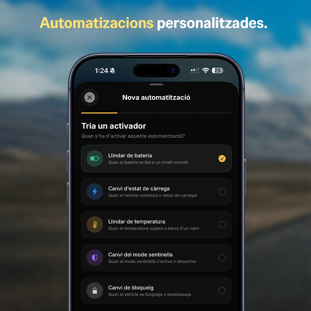 AppWattly's tweet photo. El teu Tesla genera moltíssimes dades. Wattly les converteix en informació útil. 🚘
Controla la bateria, la càrrega, els viatges, l’eficiència i molt més des d’una sola app desenvolupada a Catalunya.
Ja disponible a l’App Store.