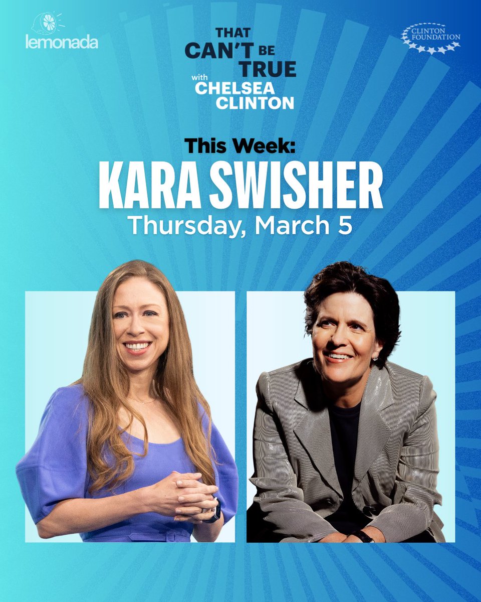 Chelsea Clinton tweet media