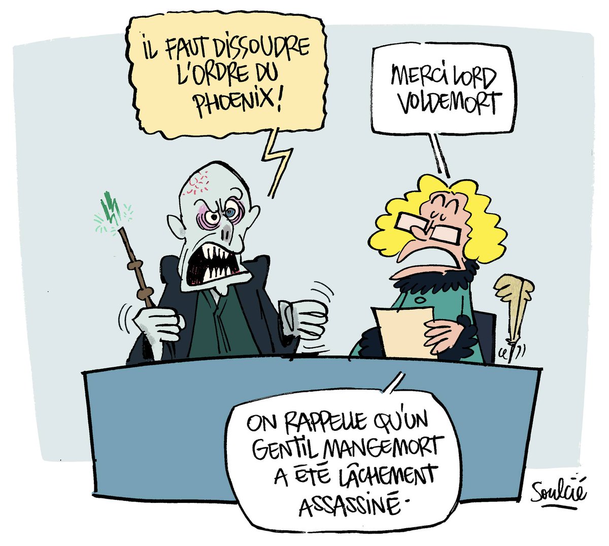 Une merveille. 

#Politique #RN #LFI #QuentinDeranque #HarryPotter