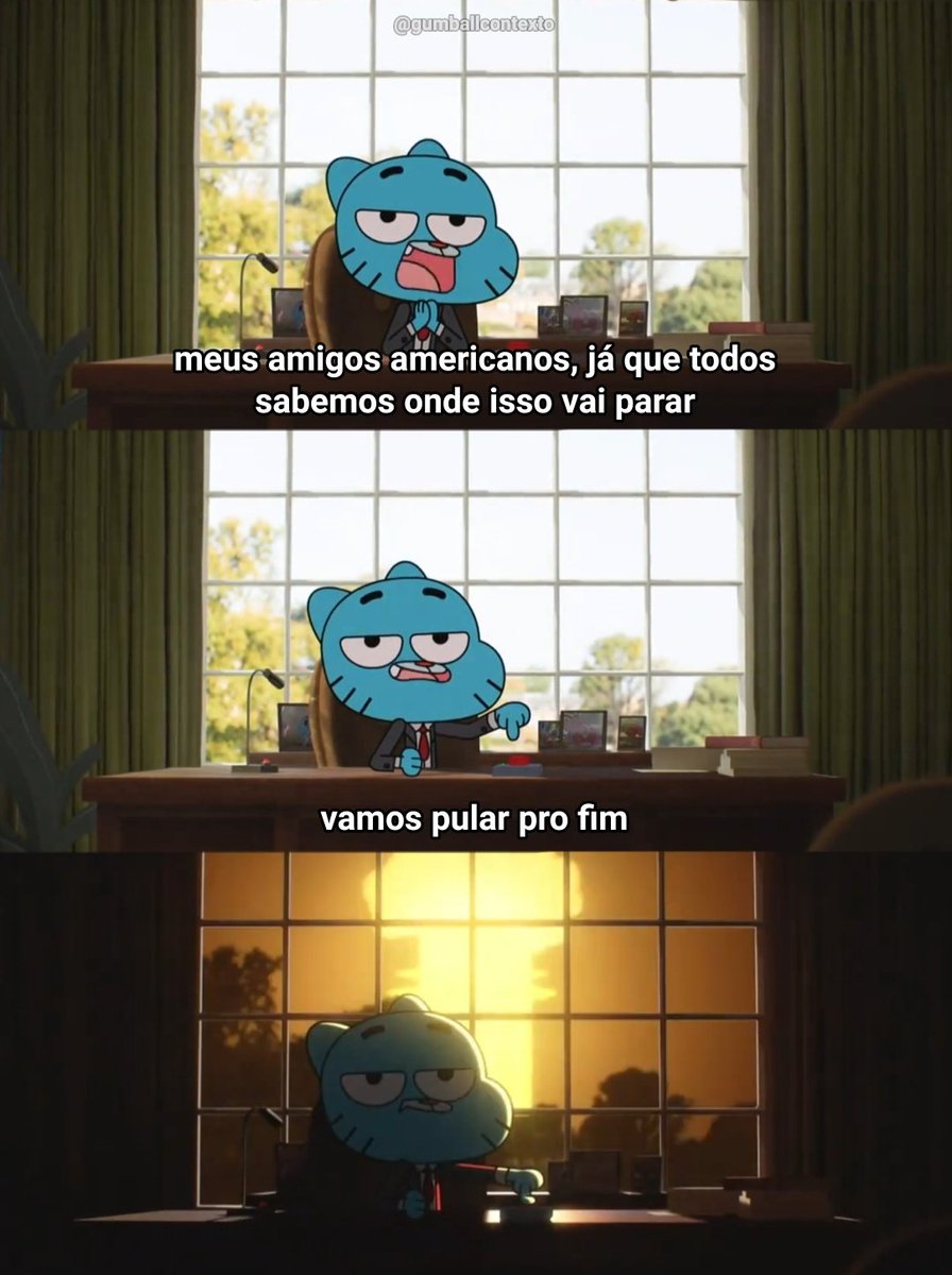 O incrível mundo de gumball fora de contexto (@gumballcontexto) on Twitter photo 