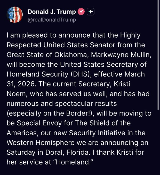 To all those about to tweet that Trump selected the "stupidest Senator" to lead DHS, please consider the feelings of Tommy Tuberville and Mike Lee