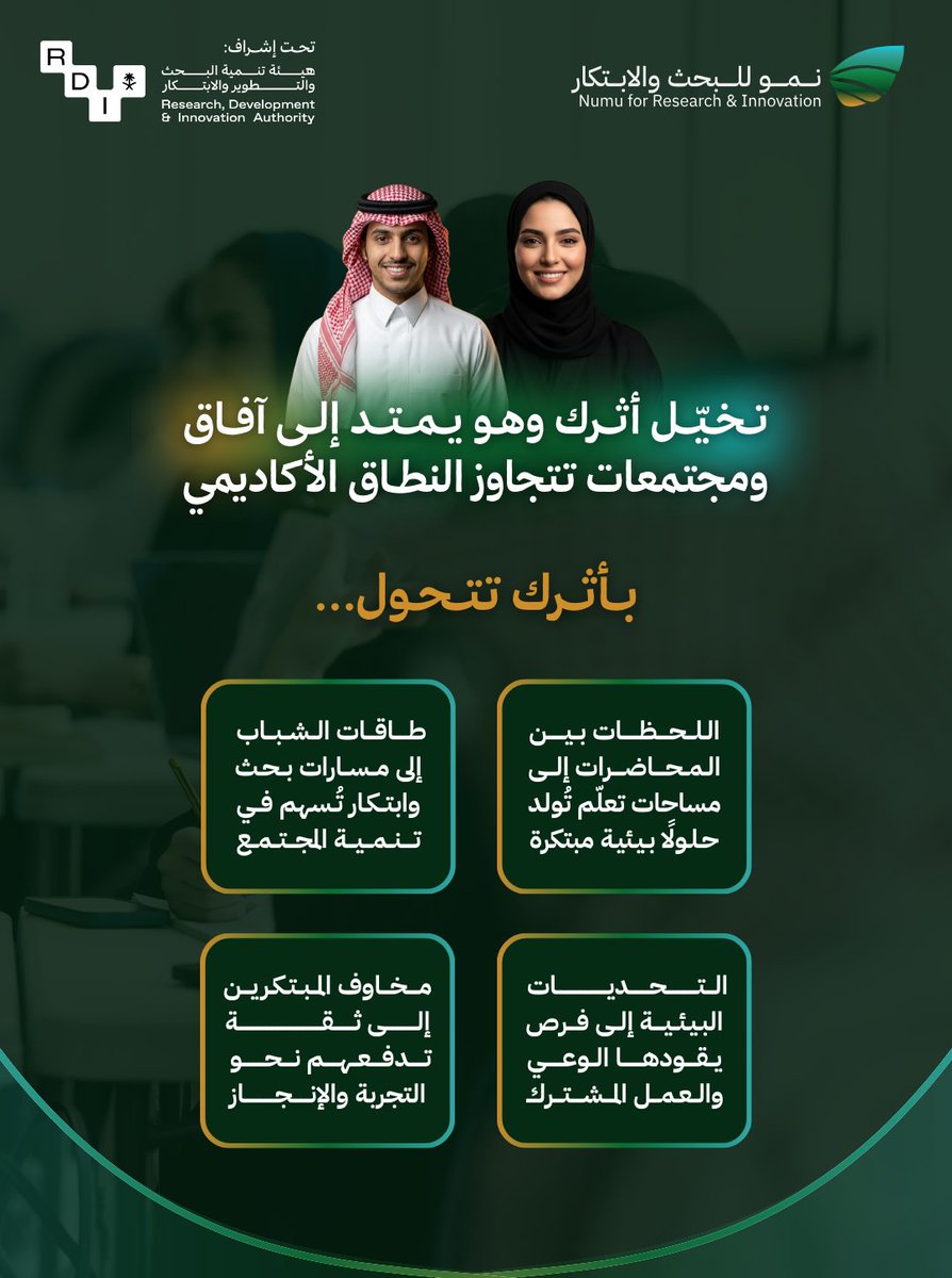 نمو للبحث والابتكار tweet media