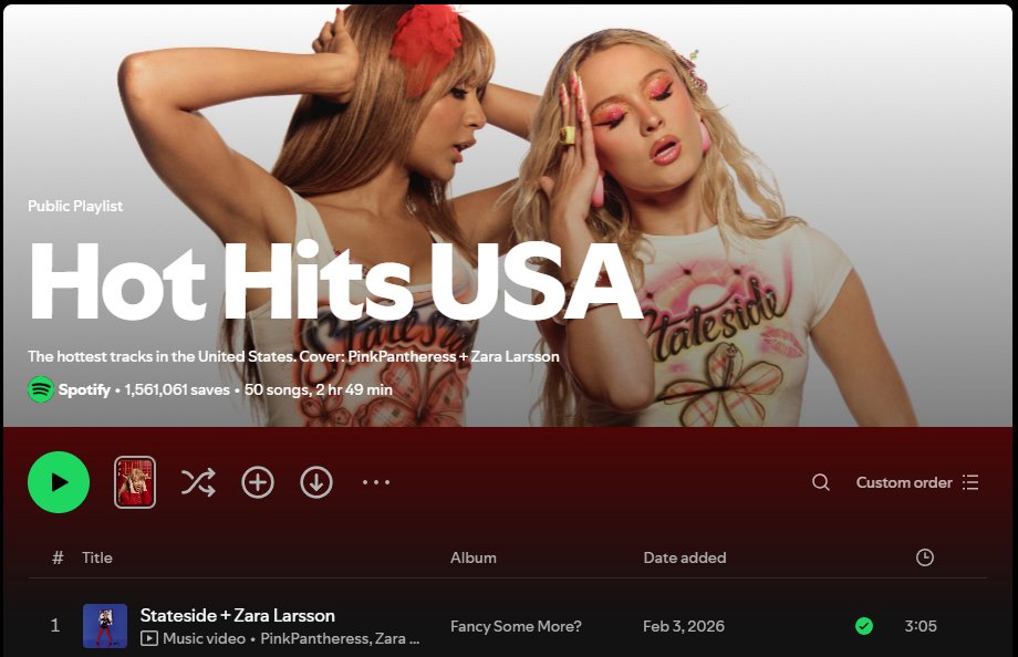 Girl it feels so amazing whenever I see Pink and Zara on the playlist covers LMAO I luv them sm😭

Now give them their #1 on TTH <a href="/Epic_Records/">Epic Records</a> <a href="/warnerrecords/">Warner Records</a> <a href="/warnerrecordsuk/">Warner Records UK</a>