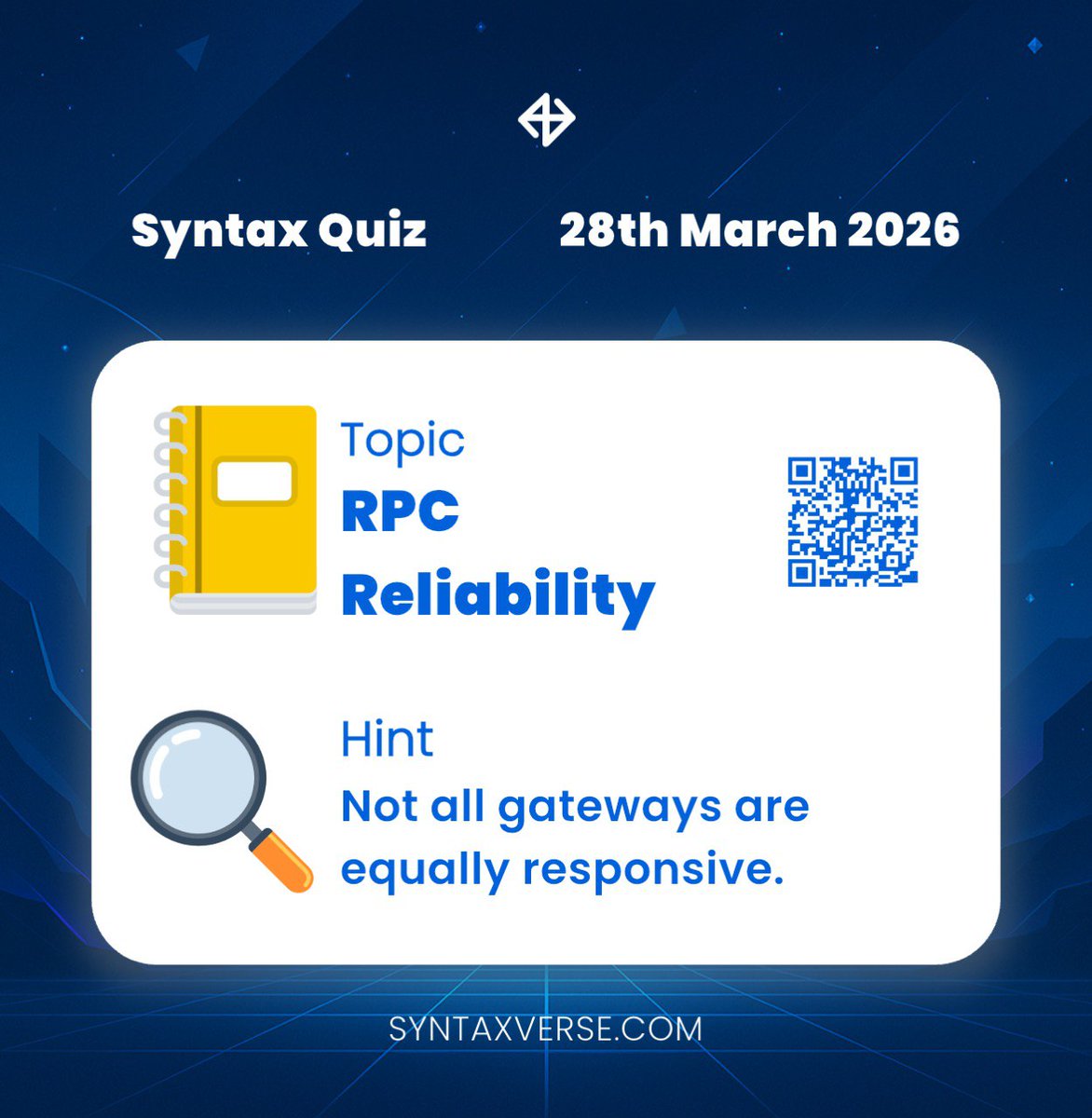 SyntaxVerse tweet media