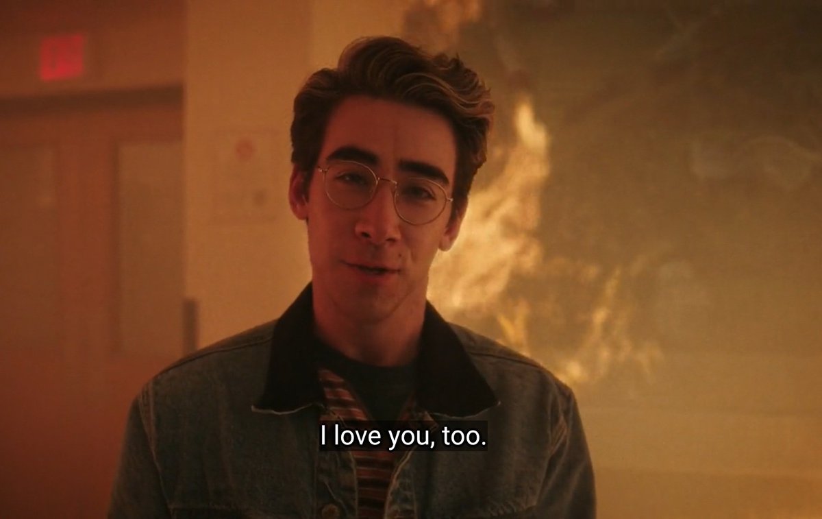 #SchoolSpirits putting being dommed by narative on pause to confess to your bf 
I love you Yuri