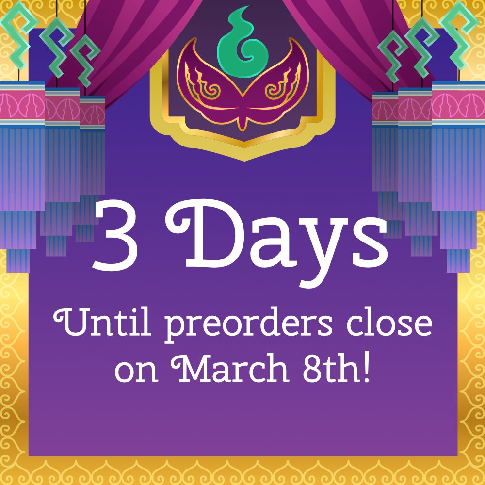 aa6zine's tweet photo. 🔥 3 DAYS 🔥
Not even a Revolution can last forever!
Preorders for the Ace Attorney: Spirit of Justice Zine will close on March 8!
#pwaa
https://t.co/lw4yISoE95 https://t.co/U5bibGrbW5