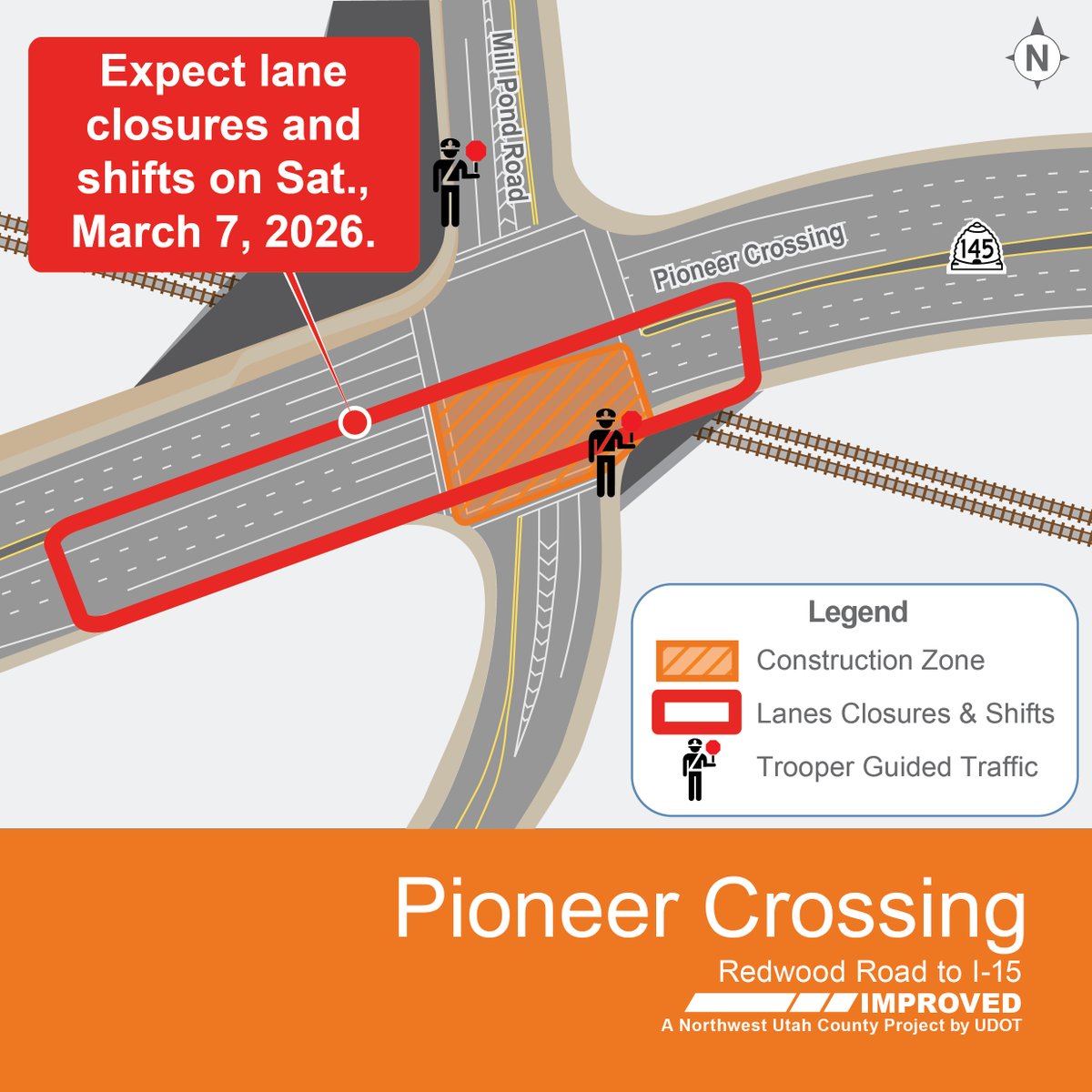 UDOT Region Three tweet media