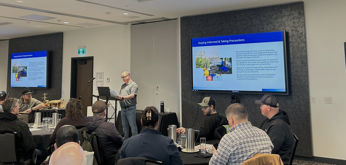 inter_pipeline's tweet photo. Inter Pipeline recently joined Utility Safety Partners for their Safety Breakfast, where our team had the opportunity to share best practices on safe digging near utility and energy lines.

Thank you to everyone who attended and joined the conversation. Conversations like these help reinforce the importance of planning ahead, contacting the right partners before you dig, and taking the extra steps needed to prevent incidents.

By working with our communities and ensuring everyone stay informed, we can help keep people safe and continue being a good neighbour. Our Safe Digging program reinforces this shared responsibility by helping ensure everyone gets home safely at the end of the day.

For more information on safe digging practices, visit Click Before You Dig: https://t.co/gdAc9Iy8Rn