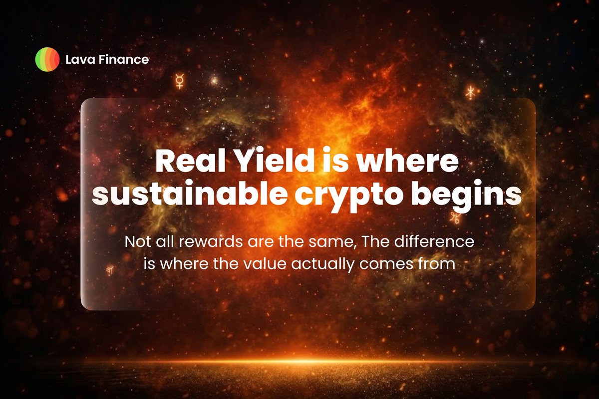 Many platforms talk about rewards, but the real question is simple. Where is that value coming from?

Inflation rewards usually come from new tokens being printed and distributed. That can attract attention for a short time, but it does not always create a strong long term