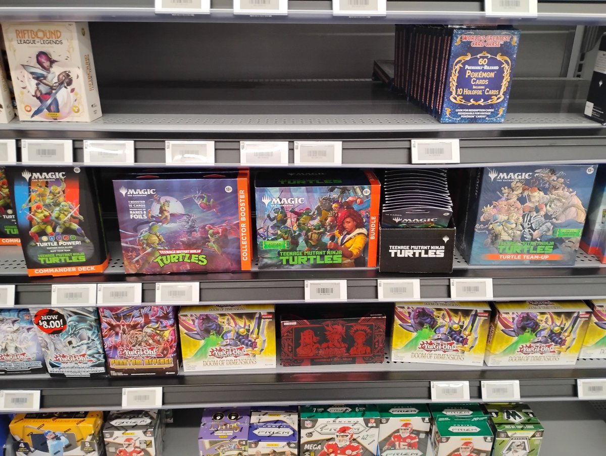 DarkKnight22679's tweet photo. @wizards_magic I saw the TMNT out at @Walmart today. I thought they come out tomorrow. https://t.co/nOxwmYFSer