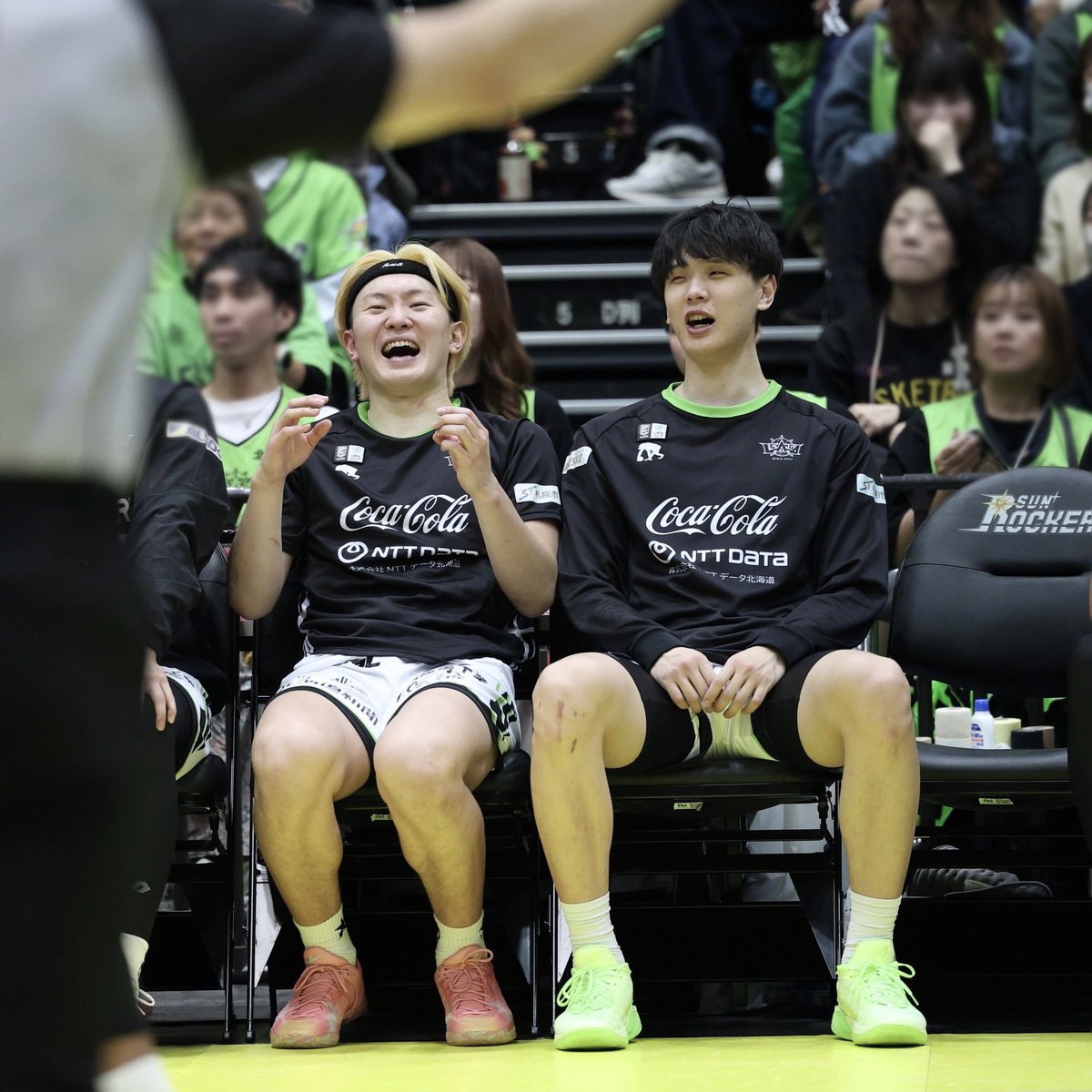 16_24054's tweet photo. ⠀
🗣️

251206 vs. 渋谷
#レバンガ北海道 #木林優 #市場脩斗 https://t.co/gzEbB81VSB