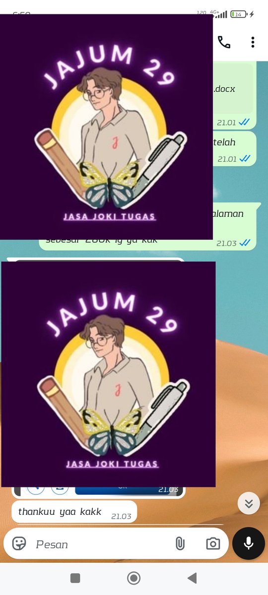 𝑇𝑒𝑠𝑡𝑖𝑚𝑜𝑛𝑖𝑖| (• ◡•)|❦︎
Joki Rangkuman