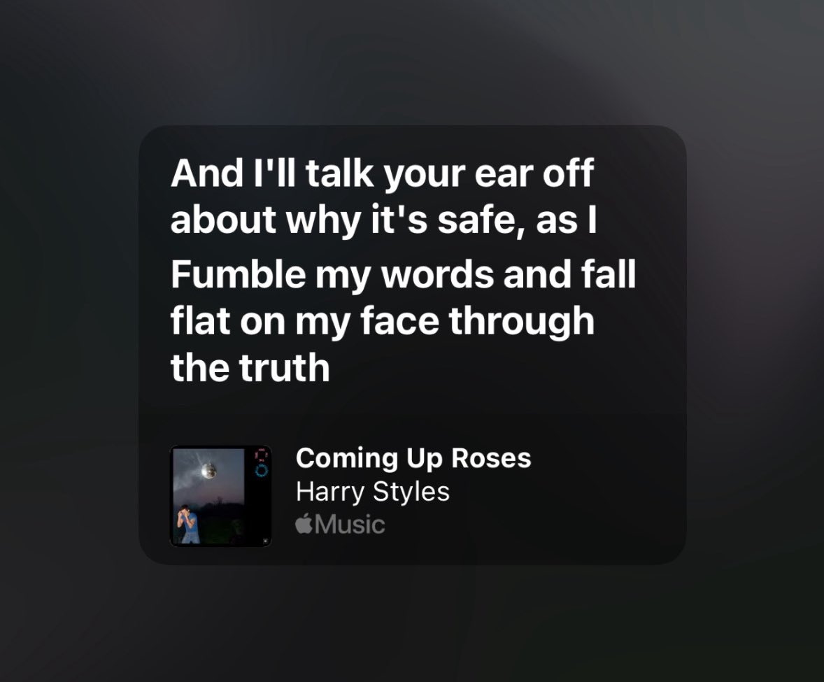 harry styles could write romeo and juliet but shakespeare couldn't write coming up roses