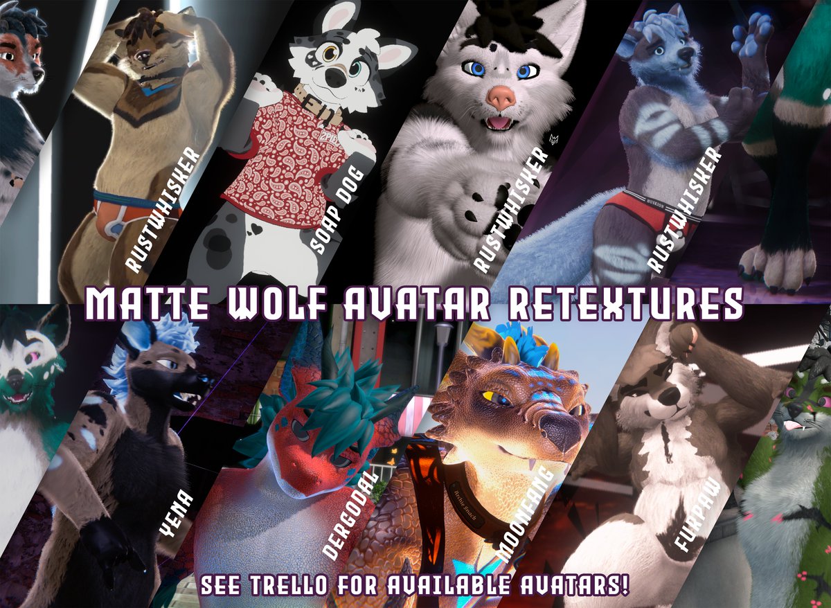 Matte_Wolf's tweet photo. Guess which broke guy wants to go to FWA! 
This guy! 🤙

So if anyone if interested in getting a retexture! HMU!
They usually get done within a day or two if there isn't anyone in queue. https://t.co/8dEAfrX5nu