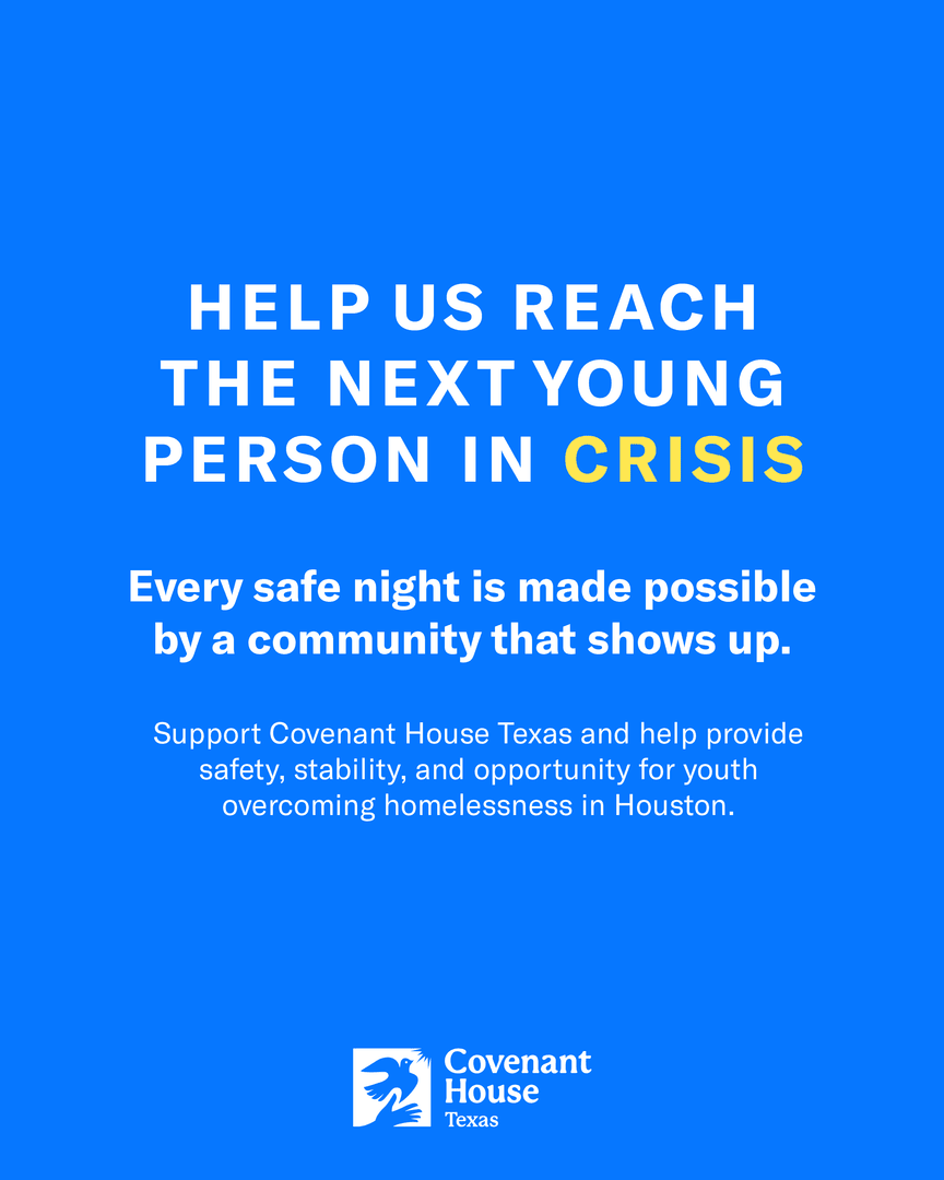 Covenant House Texas tweet media