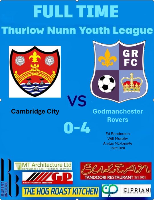 Godmanchester Rovers FC U18 tweet media