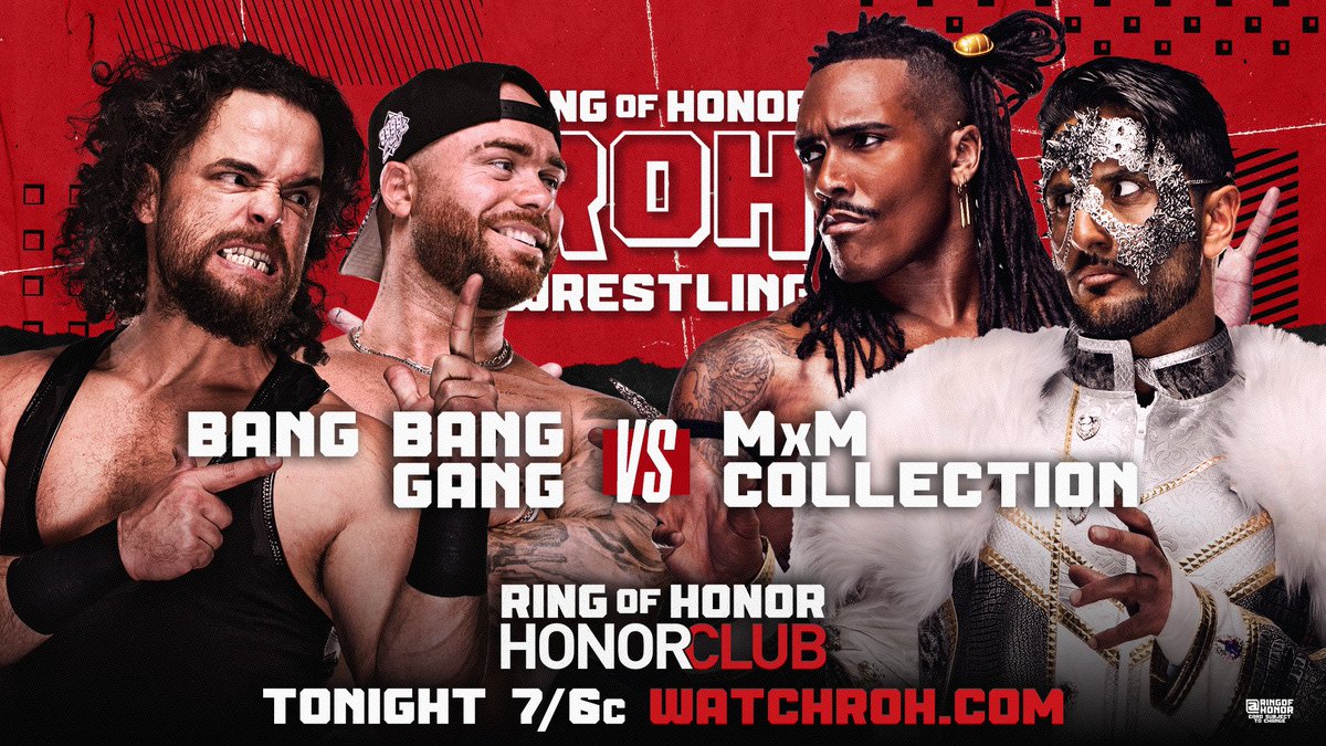 realBobbyCruise's tweet image. A new era of #ROHTV is premiering NOW on #HonorClub at WatchROH.com.
