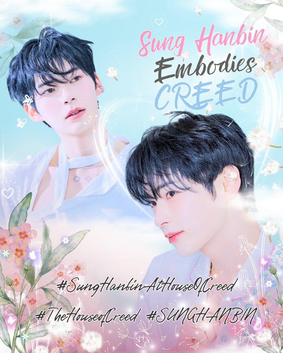 [SHBTAG PARTY]

Elegance, charisma, and presence, Sung Hanbin is about to light up the House of Creed! From the stage to the spotlight of luxury, he embodies Creed like no other, don’t miss this moment of star power, let’s trend the tags and celebrate greatness ✨

[RT/REPLY ↓]
