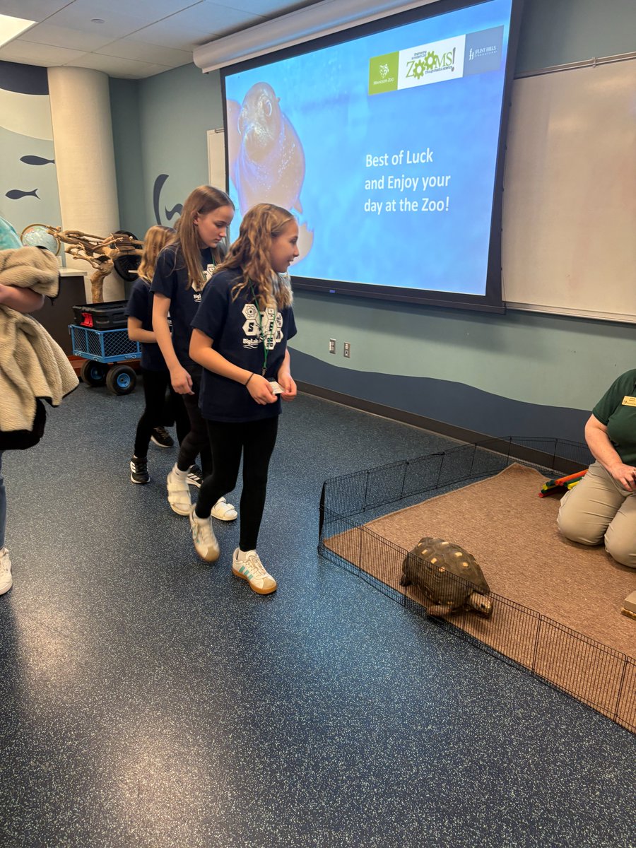 Today we had student representatives present at the MN Zoo.  Students used the Engineering Design Process to recommend upgrades to an area in the zoo and then were able to present their recommendations.  Way to go Indy students!