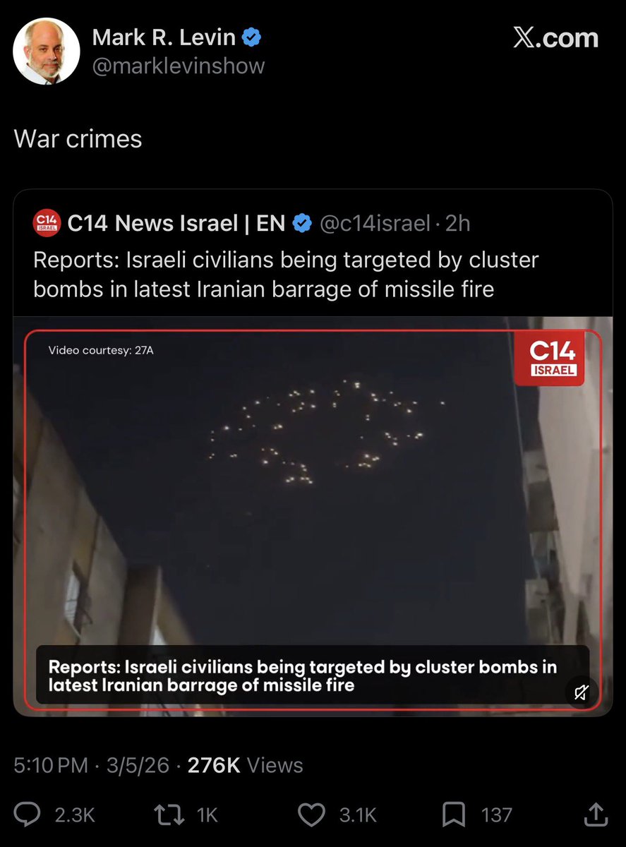 OH SUDDENLY THEY FUCKING CARE ABOUT WAR CRIMES