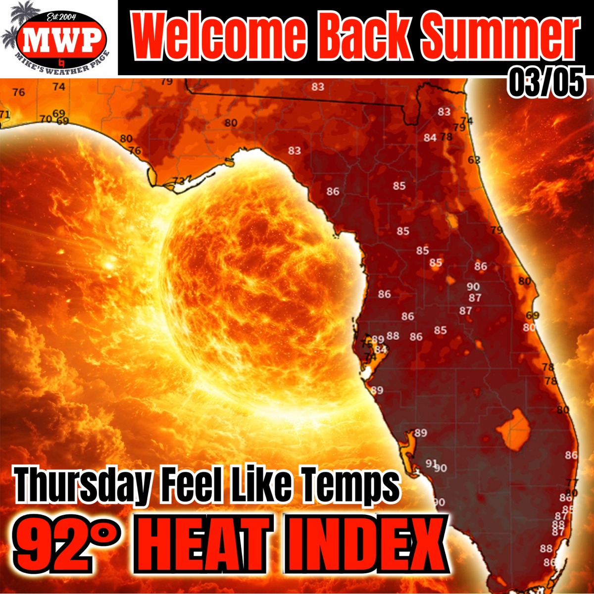 Mike's Weather Page tweet media