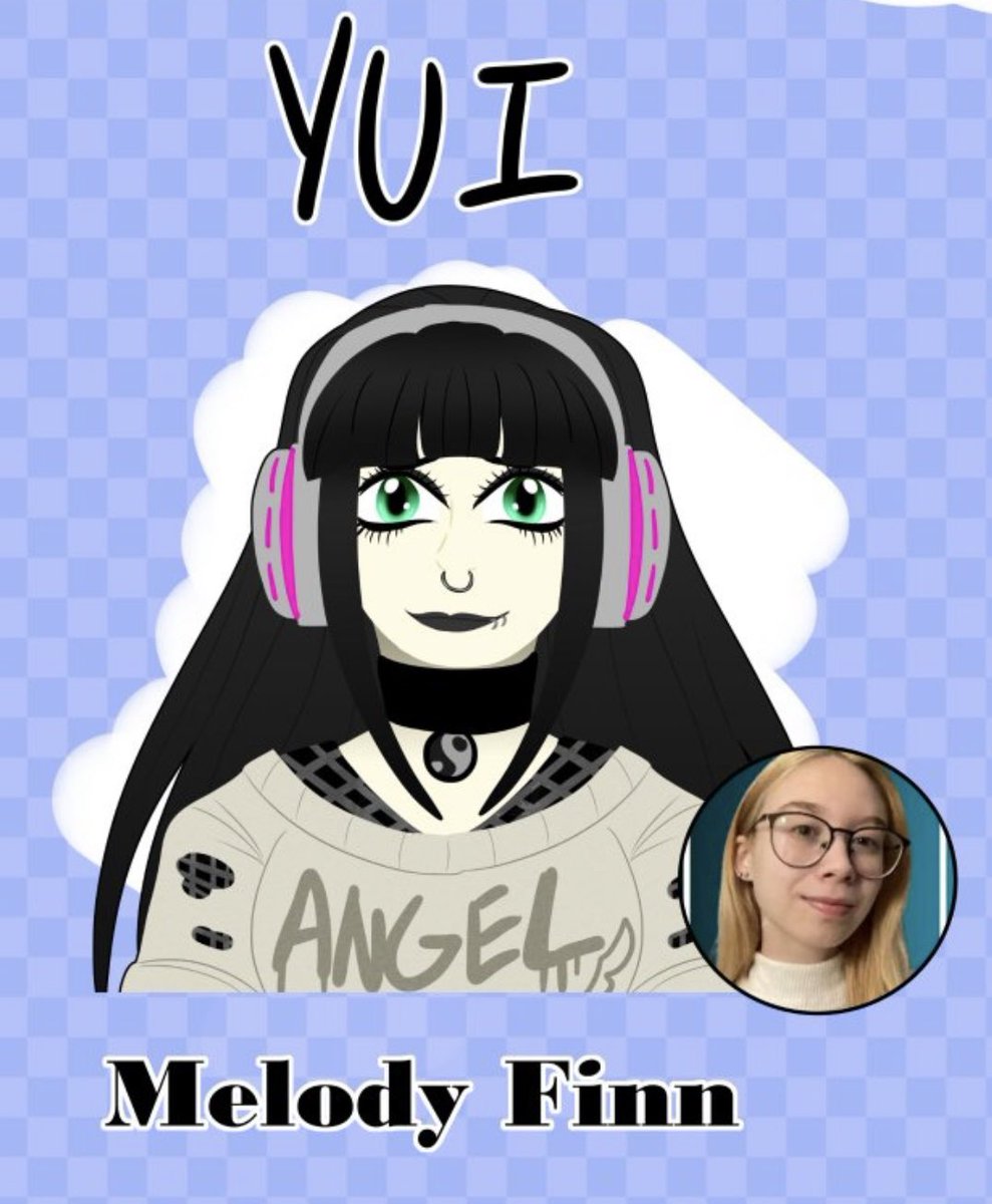 Role announcement!! So excited to say I’ll be voicing Yui!! 💙
Hyped to work with the team! 🔥