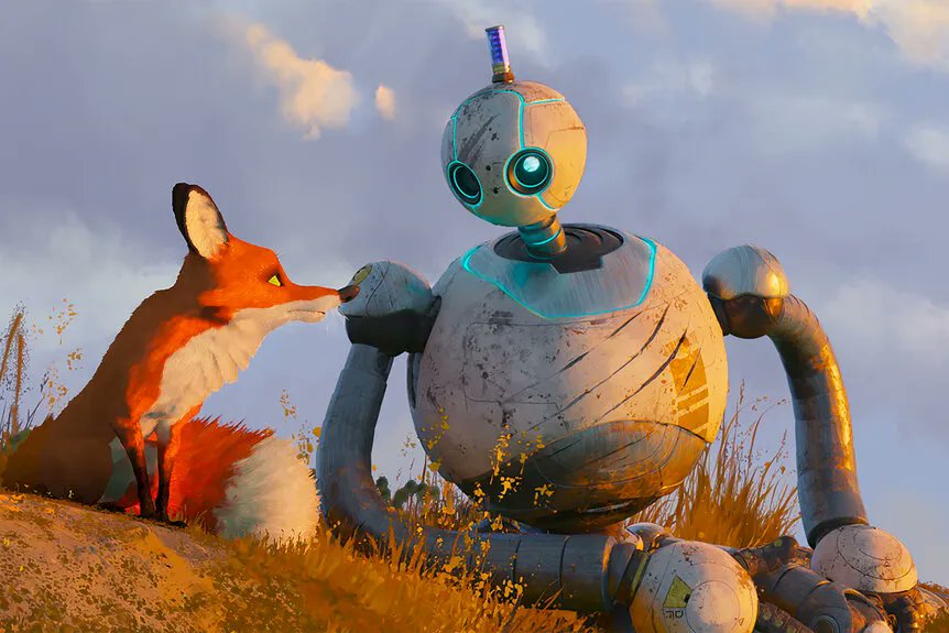 TheTopComics's tweet photo. Se confirma que una secuela de #TheWildRobot está en desarrollo. https://t.co/Gc7vfQNsiR